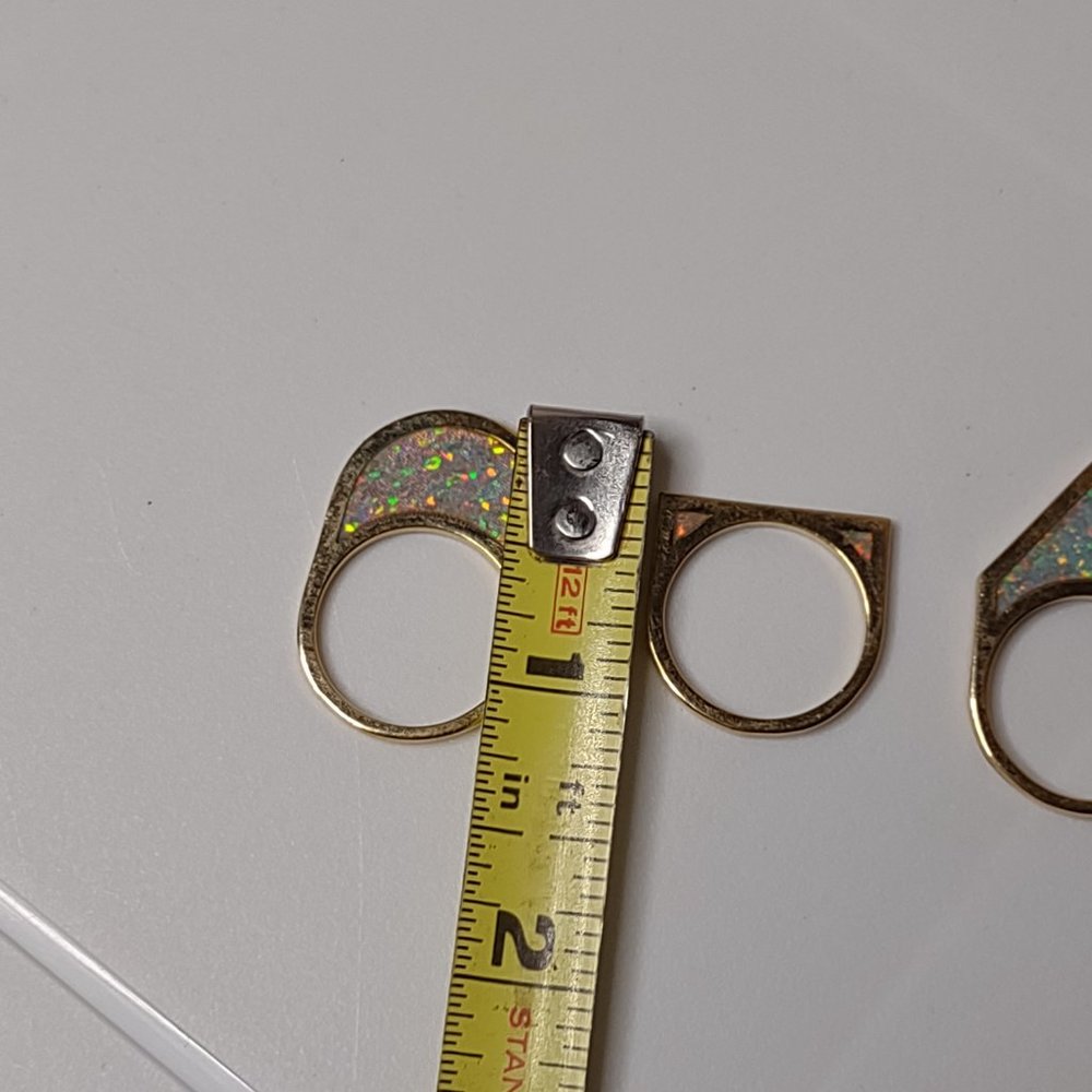 Set Of 3 Matching Size 7.75 Rings - Picture 10 of 11